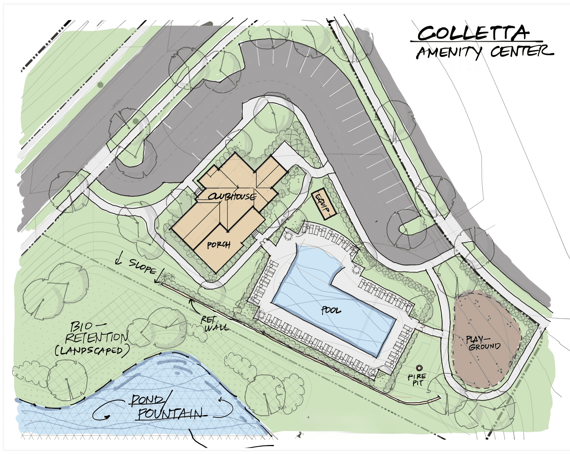 Colletta Community Amenity Rendering